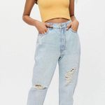 BDG High-Waisted Mom Jean NWT Size 24 - Ripped Light Wash Photo 1