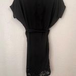 Yigal Azrouel Black cutout shirt dress size S Photo 6