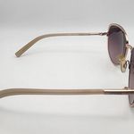 Fossil  Madeline Gold & Tan Sunglasses Photo 8