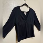 Chadwick's  Cute V Neck Top | Shirt Photo 2