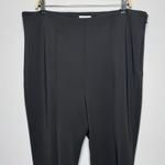 Good American Scuba Flare Pants Women XXL Black High Rise Stretch Neoprene Photo 4