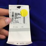 ABS Allen Schwartz NWT  blue off the shoulder dress Photo 6