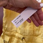 Anthropologie Love The Label satin overall utility maxi dress Large Photo 3