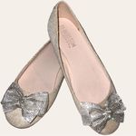 De Blossom Collection De Blossom gold sparkle flats! Beautiful sparkle all the way around! Photo 1