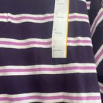 Wild Fable 🍂 stripe collar button long sleeve t shirt🍂 Photo 1