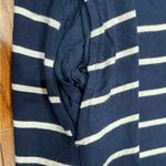 Time and Tru Navy and White Striped Tank Top Blue Size L Photo 3