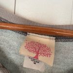 Boutique‎ Gray Long Sleeve Top Size Medium Photo 4