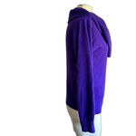 Vintage Designers Originals Royal Purple Cowl Neck Sweater Small S Photo 3