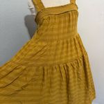 Old Navy  Yellow Bohemian Sleeveless Sundress Layered Midi Dress Size M Photo 3