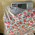 Boden USA Boden Womens Ditzy Floral Print V Neck Linen Long Sleeve Dress 14L Photo 11