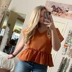 SheIn Orange  Top Photo 0