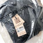 Scotch & Soda NWT Fringe Hem Knit Navy Midi Dress Sz M Photo 8