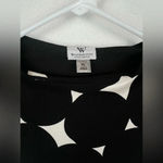 Worthington Beautiful Shirt Black & White Size PL Photo 3