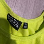 Von Dutch  Neon Yellow Tank Top Photo 1