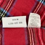 Vermont Country Store Size M L Plaid 100% Cotton Flannel Nightgown Grannycore Size L Photo 5