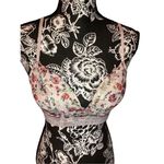 Altar'd State Floral Crossback Bra Everyday Preppy Casual Lounge Photo 1