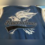 Harry Potter woman’s ravenclaw house varsity track jacket large Blue Photo 3
