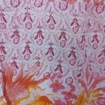 Old Navy Size Medium M Bright Pink Orange Tank Floral Top Vacation Summer Photo 5