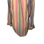Ralph Lauren  100% Cotton Striped Button Down Shirt Size XS Photo 6