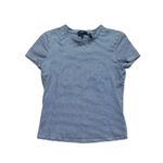 Theory  Women's Striped Fitted T-shirt In Black White petite small Photo 1