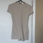 Forever 21  Taupe Button-Up Pajama Bodysuits Photo 2