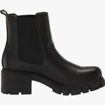 Madden Girl Women’s Tessa Chelsea Black Boot Photo 1