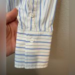 Banana Republic  Y2K Women’s Cotton Striped Button-Down Riley Shirt Size‎ 2 Photo 4