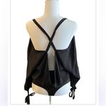 For Love & Lemons  Buenos Noches Bodysuit Noir Size S Photo 2