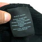 Moth Anthropologie Black Faux Wrap Ribbed Knit Sweater Photo 8