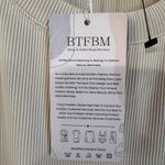 Cream Sleeveless Boxy Tank Top Tan Size L Photo 1