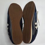 Tory Burch Leather Colorblock Navy White Sporty Sneakers S-421 Sz 9.5 Photo 10