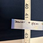 Elegant Navy Dress with Sequin Detail Blue Size 14 Photo 4