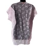 VTG 80s Llise Stevens Powder Pink Lace Dust Jacket Short Negligée Robe Women’s M Size M Photo 6