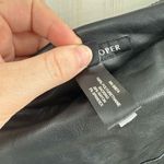 Boston Proper  Women’s Large Black Faux Leather Pull on Pants Photo 2