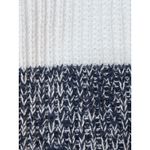 Kinross 100% Cotton Striped Knit Short Sleeve Hoodie size Small White Photo 3