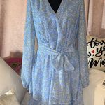 Japna Size XL Long Sleeve Floral Ruffled Dress Photo 0
