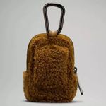 Lululemon Nano Clip-On Backpack fleece in Burnt Caramel ππ Photo 5