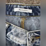 PacSun Light Wash High Rise Festival Jean Shorts Photo 4