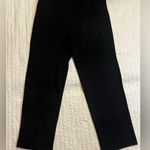 St. John Basics Black Pleated Pockets Santana Knit Pants Photo 0