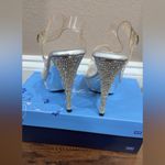Fabulicious Clear heels Silver Size 6 Photo 3