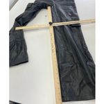 Louna Pants Womens Small Black Faux Leather Cargo Straight Leg Grunge Photo 8