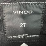 Vince Charcoal Wash Distressed High-Rise 5-Pocket Cotton Jeans Womens Size 27 Photo 1