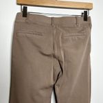 Betabrand  Khaki Straight Leg Dress Pant Yoga Pants Photo 3