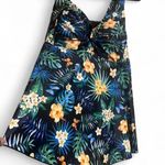 Aqua Eve  Tankini Swimsuit Sz 22W Tropical Floral Print Beach Vacation Cruise Photo 4