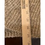 Chico's  3 US XL Open Cardigan Knit Taupe Lace Back‎ Shawl Neck Preppy Travel Boho Photo 6