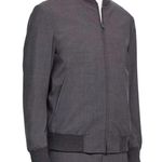 Theory Men’s Aiden slim fit navy Bomber Jacket Photo 1