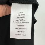 Talbots NEW  black with white fringe trim sheath dress short sleeve 10 petite Photo 9