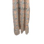 Ivy City Co. Nora Maxi Dress Floral Print Smocked Orange Blue Plus Size 1X Photo 13