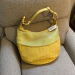 Whiting & Davis Vintage Mesh Purse yellow matte NWT Photo 6