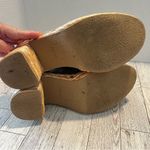 Dolce Vita Camdin Raffia Heeled Clogs Faux Suede Sage Green Women’s Size 7.5M Photo 5